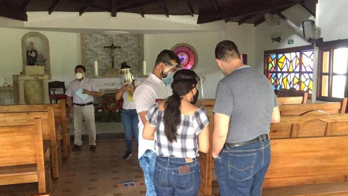 Iglesias de Piedecuesta abren el fin de semana