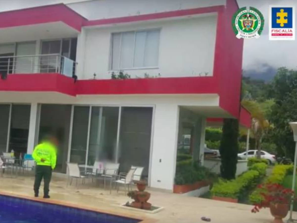 La millonaria casa de la mamá de alias 'Inglaterra'