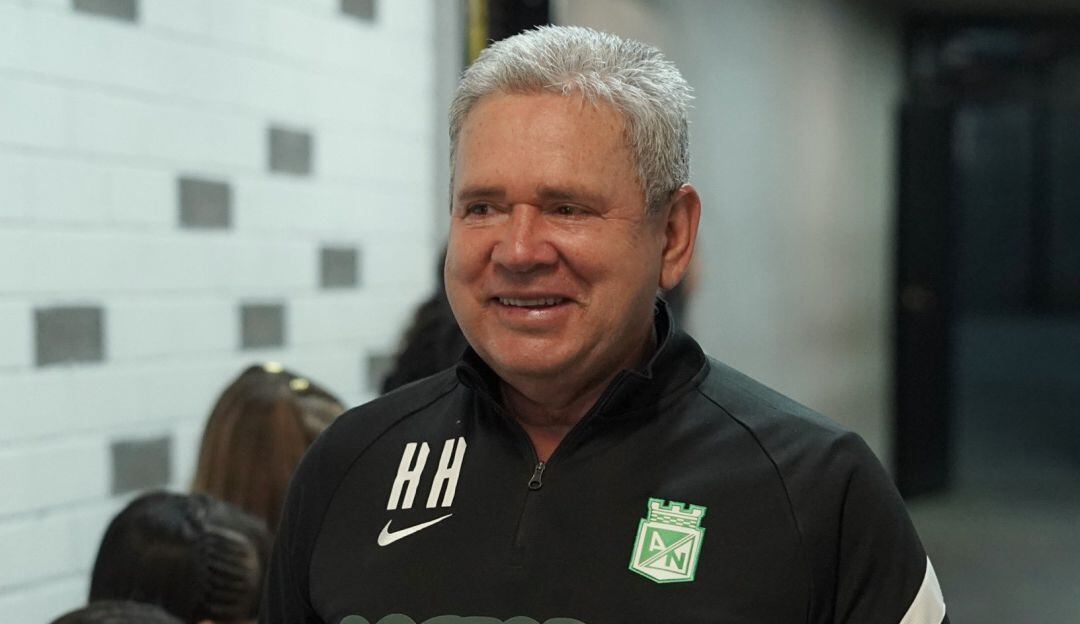 Hernán Darío Herrera, técnico de Nacional.