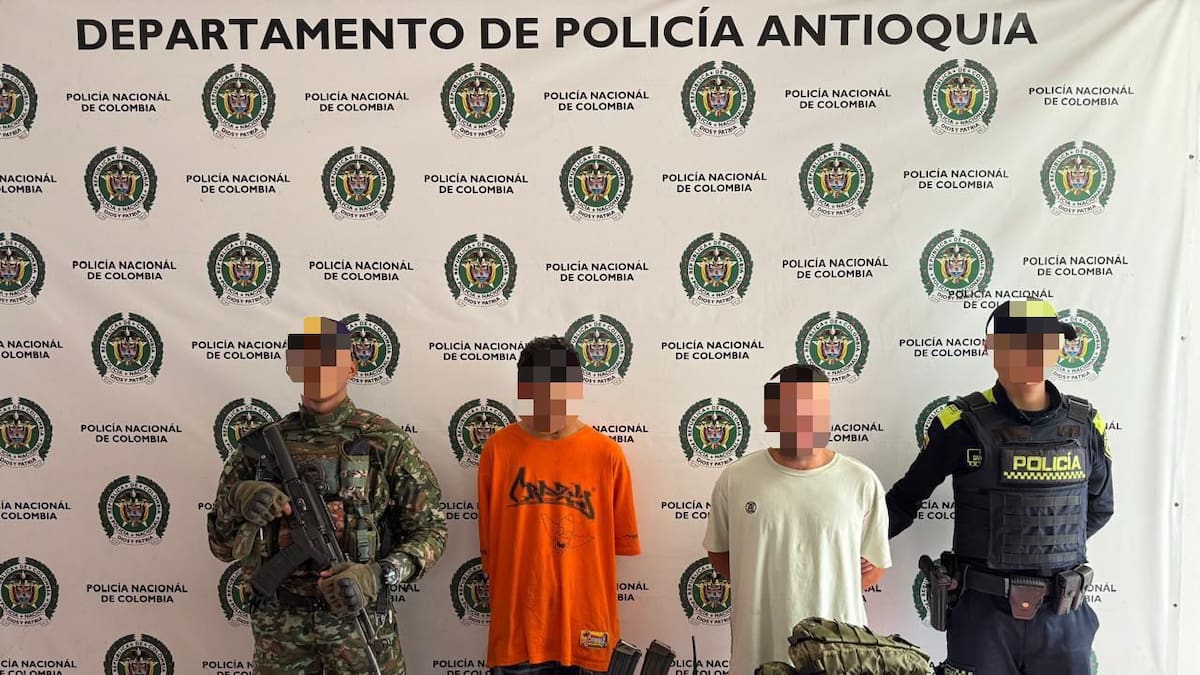 Durante un combate capturaron al presunto jefe de sicarios del Clan del Golfo en Urrao, Antioquia