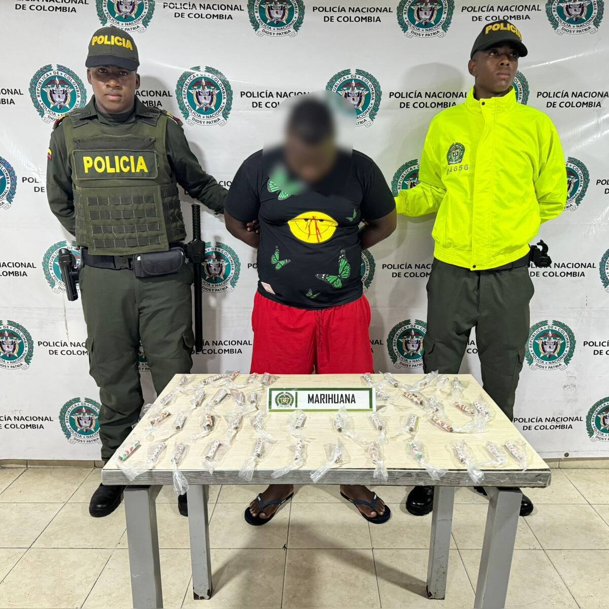 Capturan a sujeto que repartía estupefacientes a domicilio en Tumaco, Nariño
