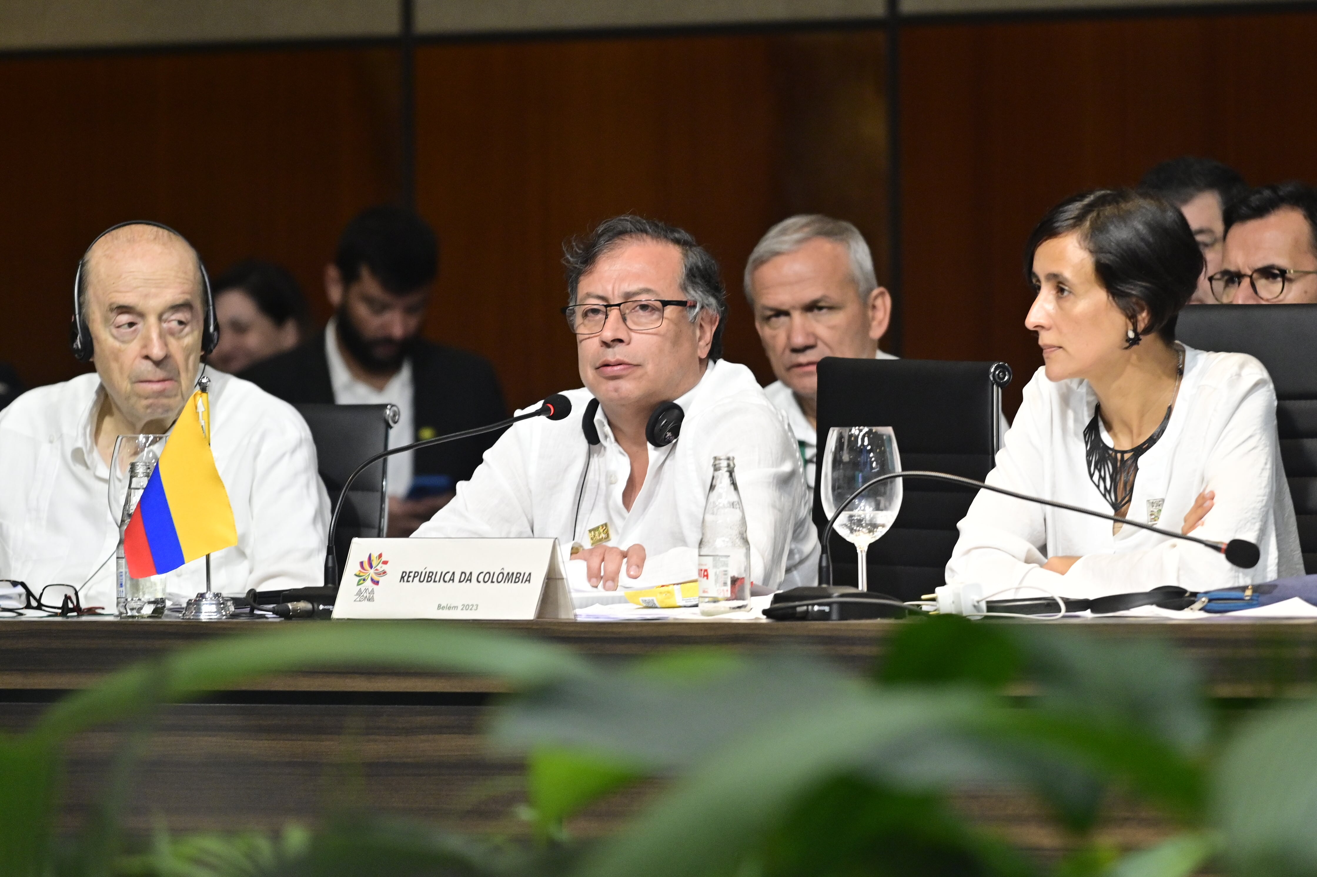 Presidente Gustavo Petro en la cumbre por la Amazonia