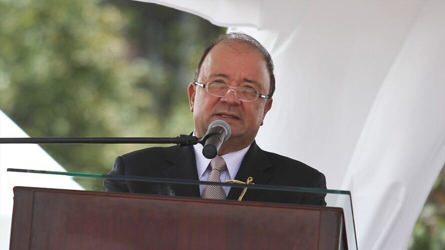 Luis Carlos Villegas, ministro de Defensa. Foto: Colprensa - Sofía Toscano