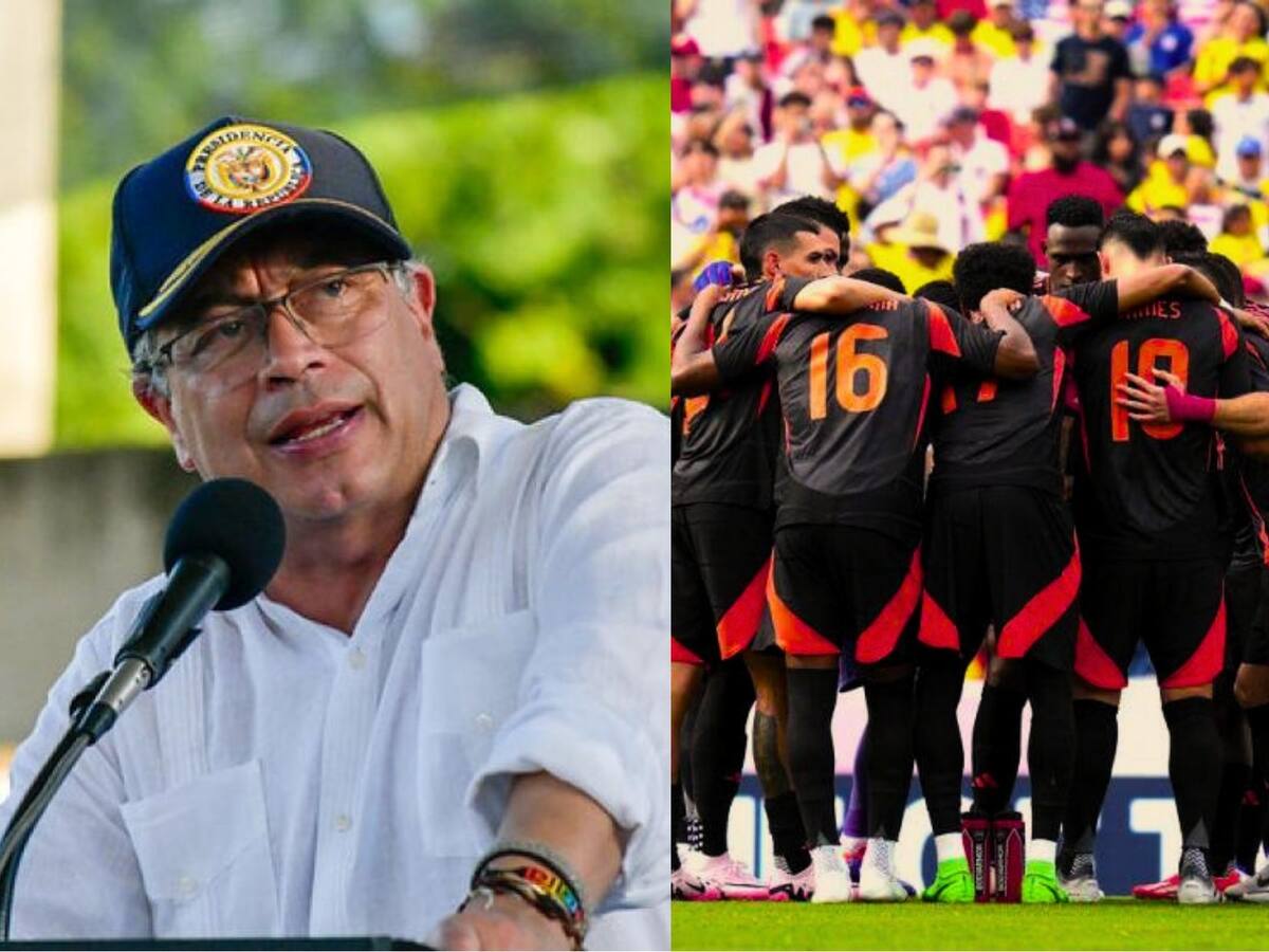 El Presidente Petro envió su mensaje de apoyo a la Selección Colombia
