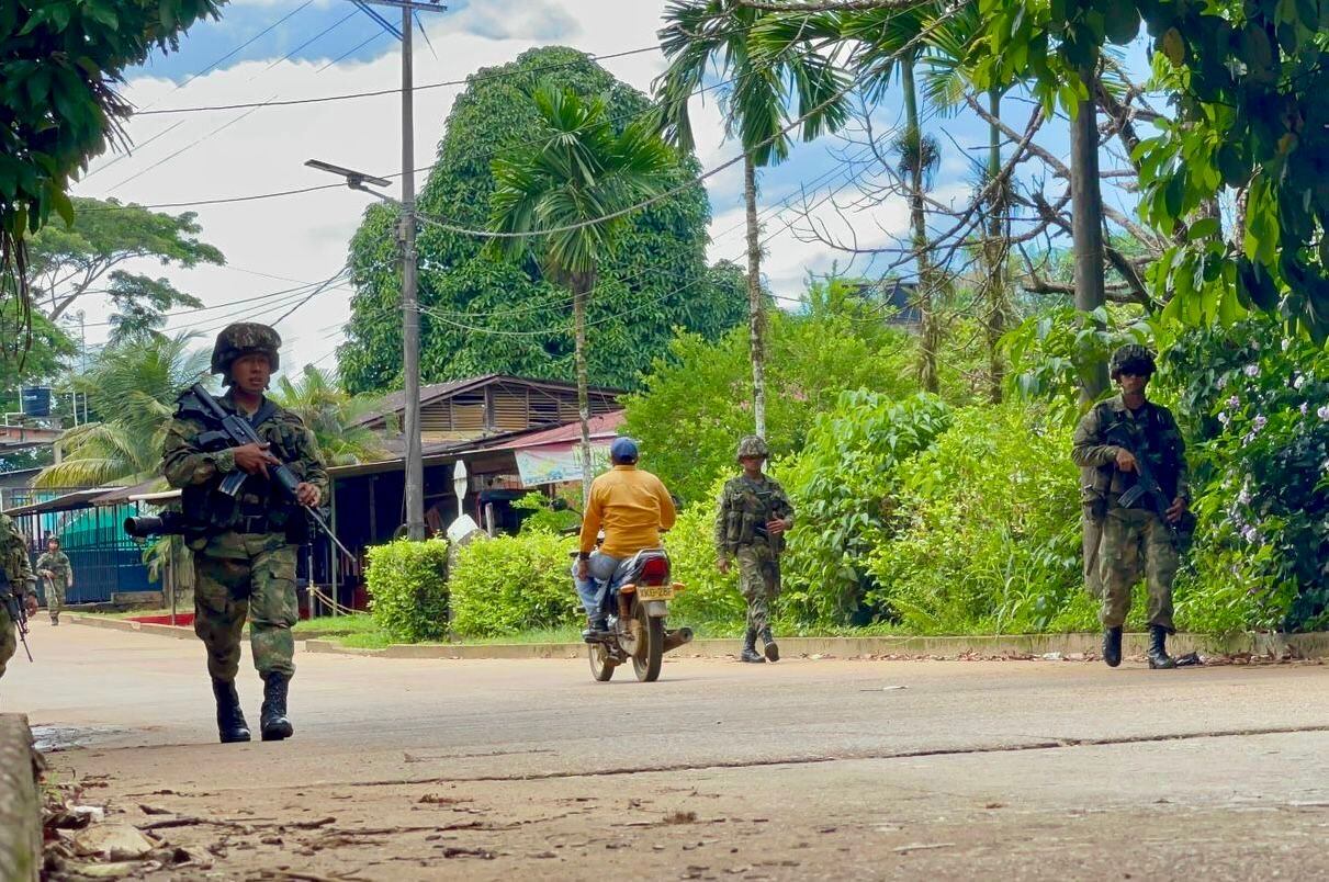 Ejército refuerza seguridad en Vaupés.