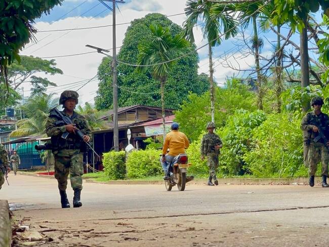 Ejército refuerza seguridad en Vaupés.