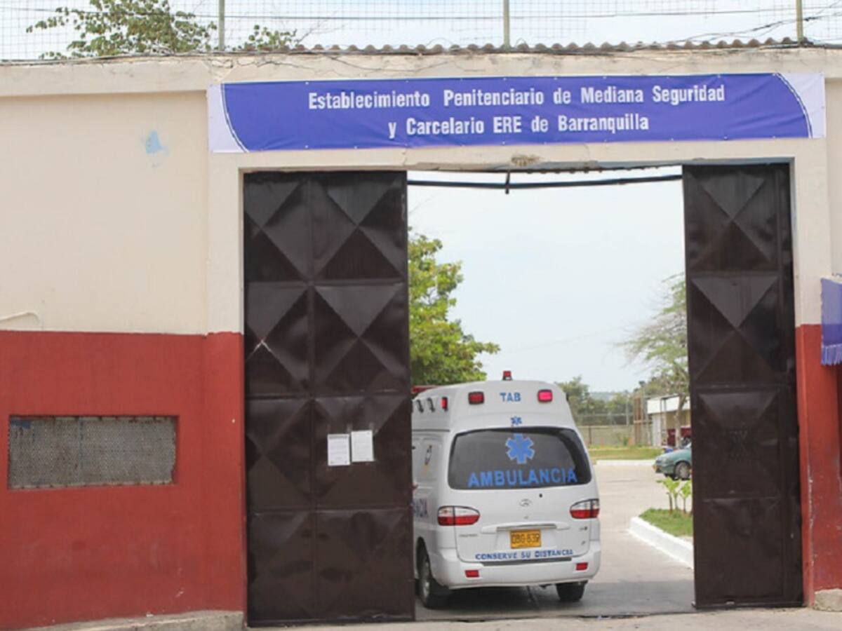 Aislamiento preventivo a recluso en Barranquilla por sospecha del Covid-19