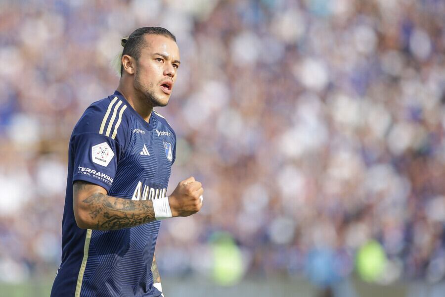 Leonardo Castro, delantero de Millonarios / Colprensa
