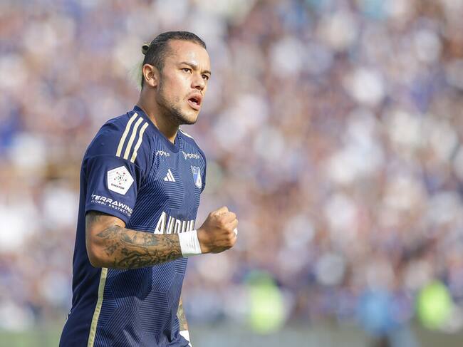 Leonardo Castro, delantero de Millonarios / Colprensa