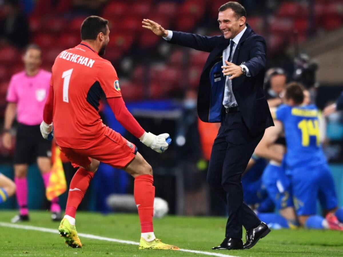 Celebra Shevchenko y Ucrania está en cuartos para medirse ante Inglaterra