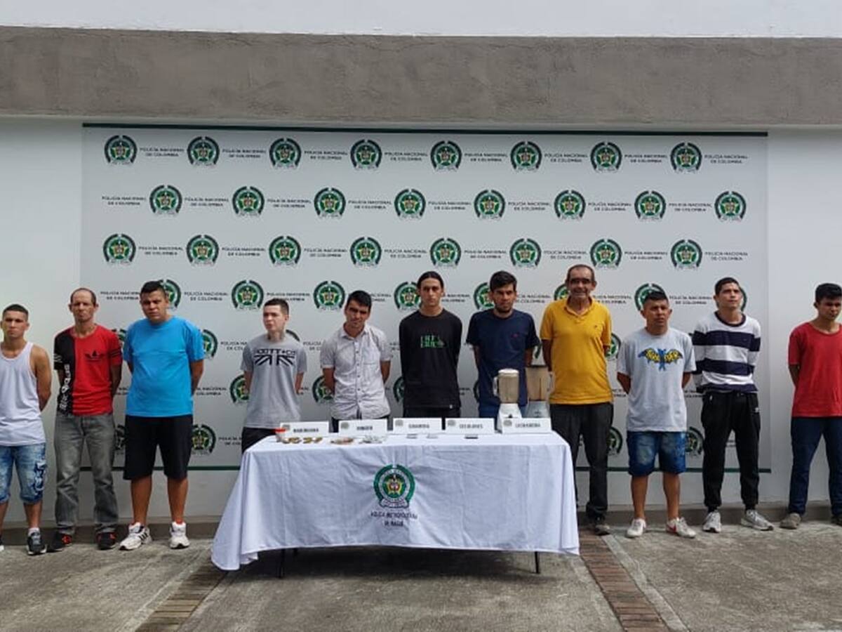 Desarticulan organización que comercializaba alucinógenos en parques de Ibagué