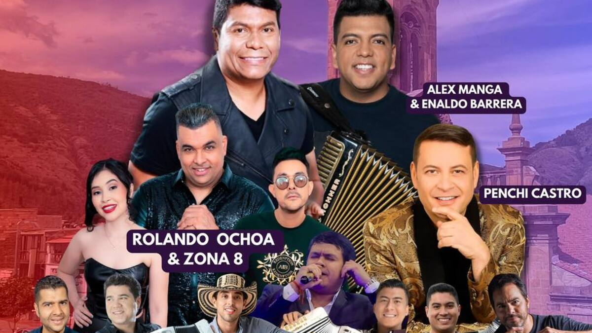 Los más grandes del vallenato del 8 al 10 de noviembre en Nobsa