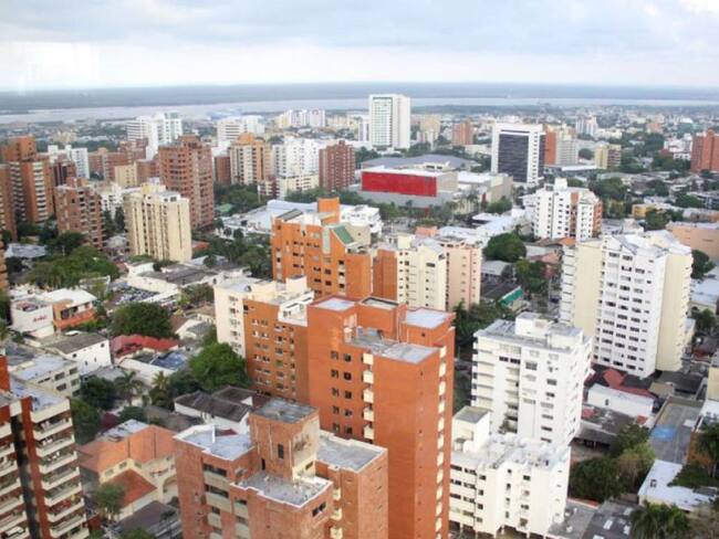 Vista aérea de Barranquilla