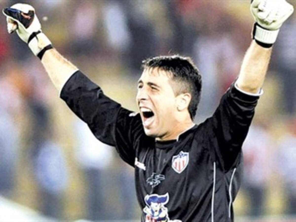Adrián Berbia regresa al arco del Junior para enfrentar al Medellín