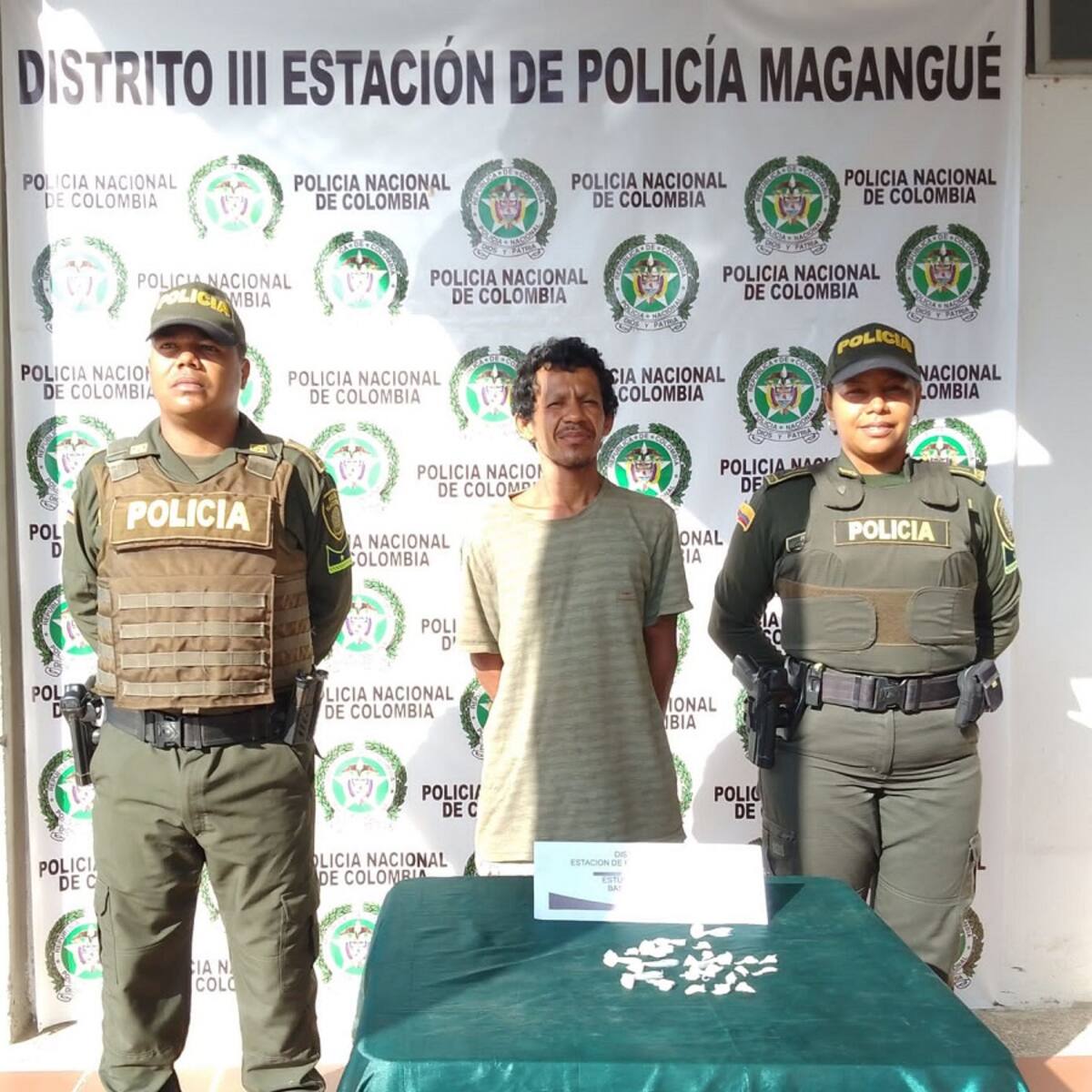 Cayó alias 'Buscapiés’ mientras distribuía drogas en un barrio de Magangué