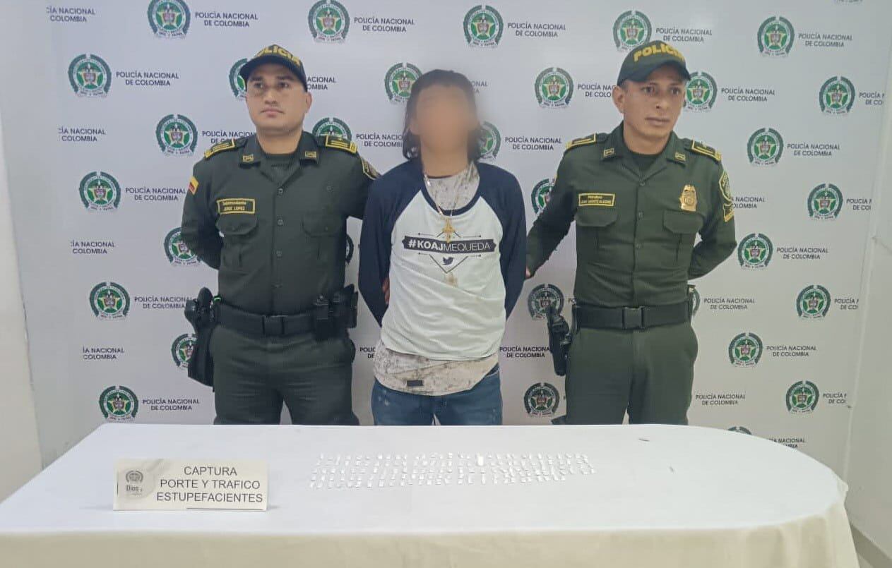 Alias 'Nicky Jam' fue capturado por la Policía Metropolitana de Ibagué