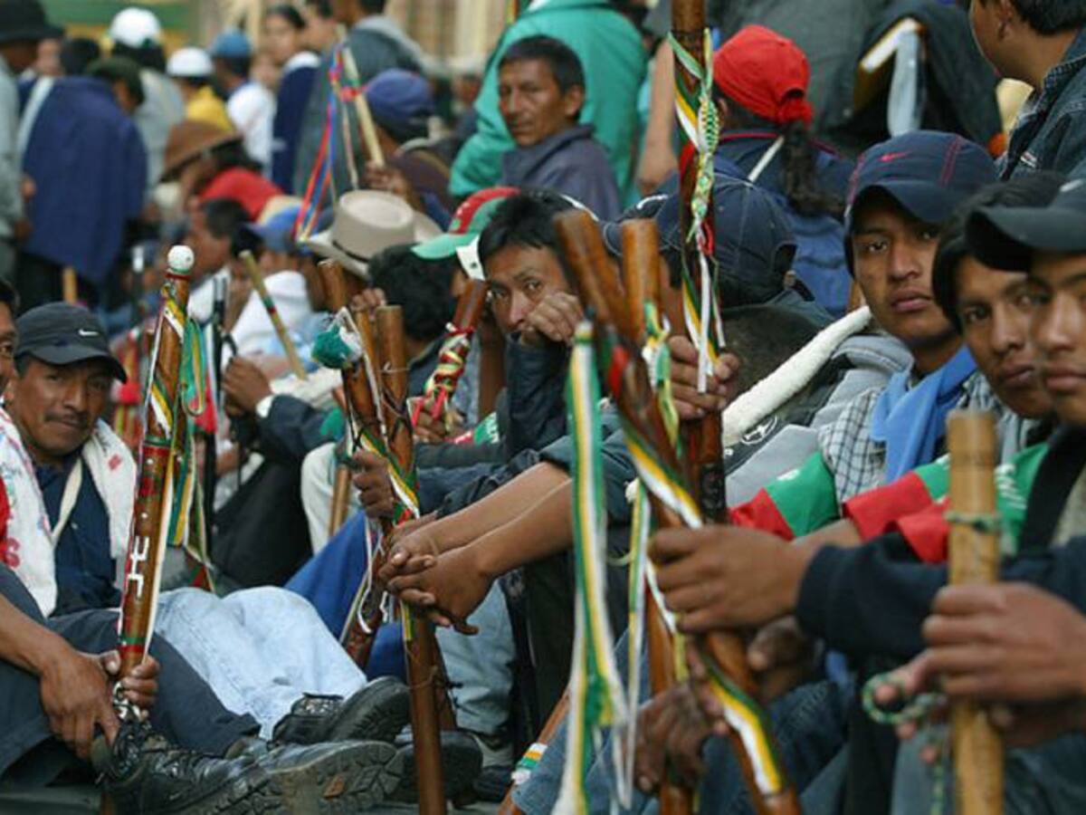 Minga indígena afecta el 18 por ciento del comercio exterior por Buenaventura