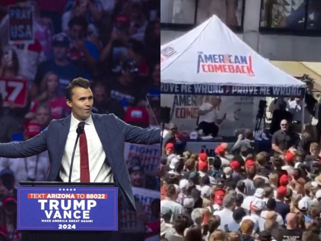 Charlie Kirk: activista político pro-Trump recibe un disparo en evento universitario