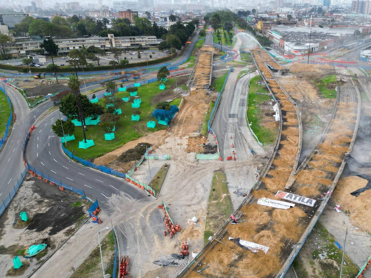 Implosión exitosa de los puentes de Puente Aranda: comienza la megaobra vial de tres niveles