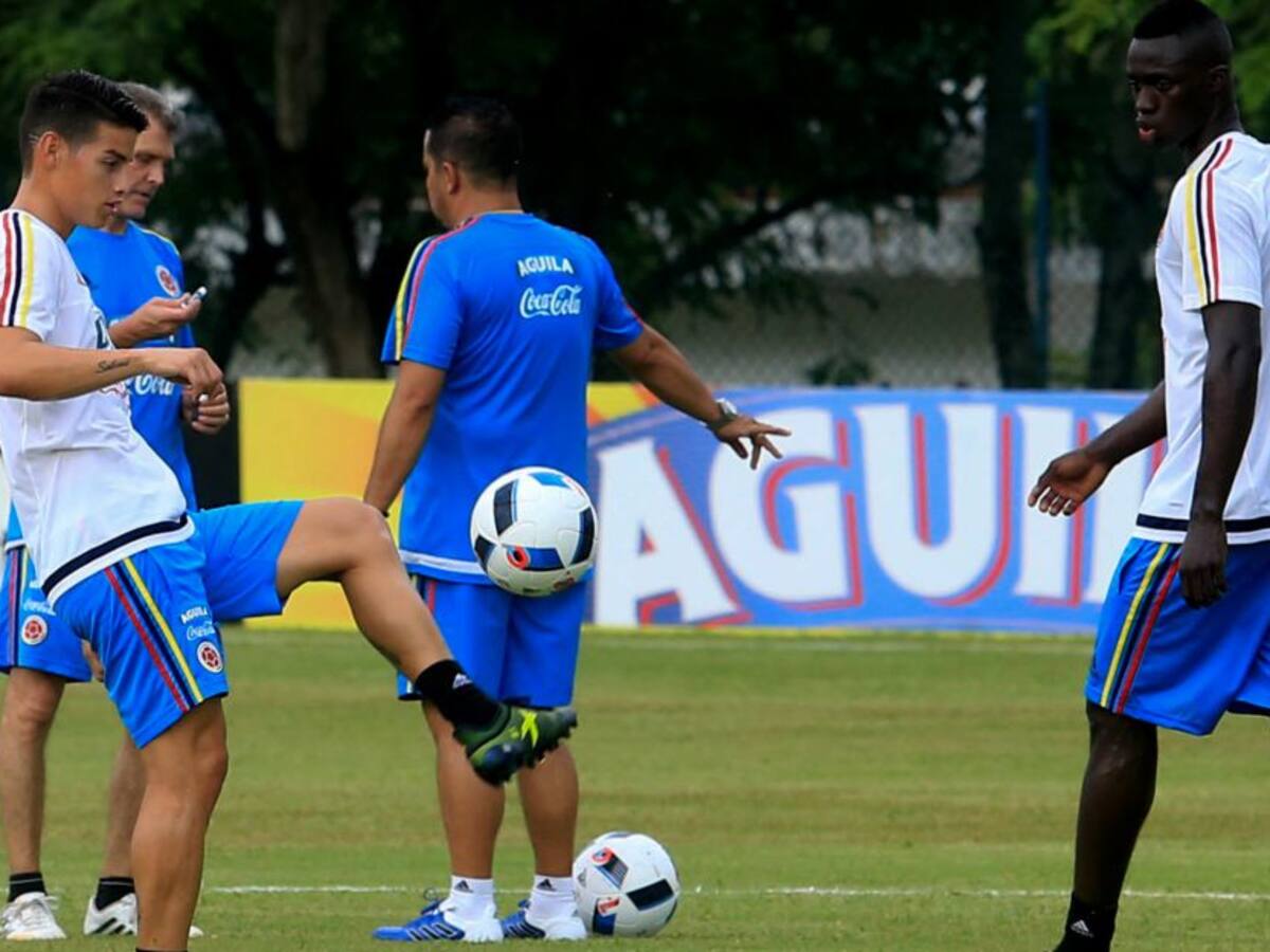 La última vez que James había sido suplente con la Selección Colombia