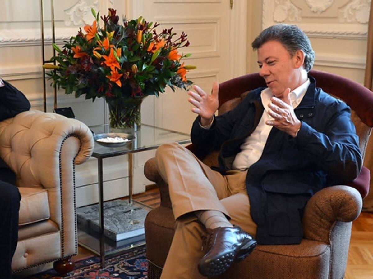Santos y Petro se reúnen para hablar sobre seguridad y metro