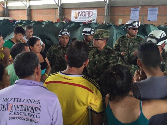 Damnificados piden albergues en Cúcuta