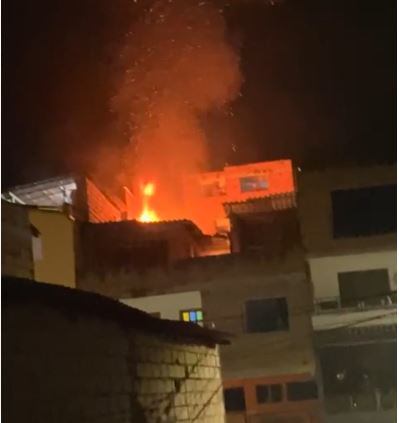 Incendio Barbosa- foto alcaldía