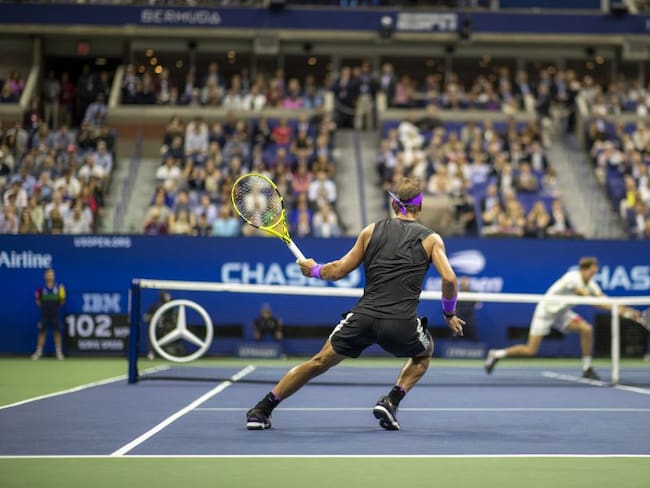 Final masculina del US Open 2019 entre el español Rafael Nadal y el ruso Daniil Medvédev.