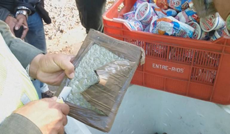 Un hombre de 36 años de edad fue capturado durante el procedimiento.