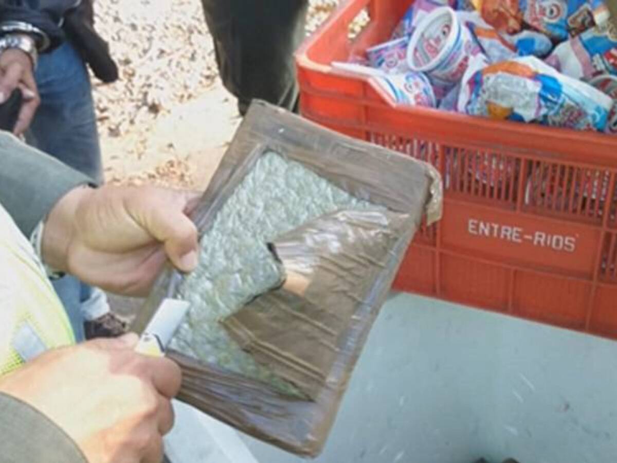 En una nevera con helados la policía del Quindío decomiso marihuana