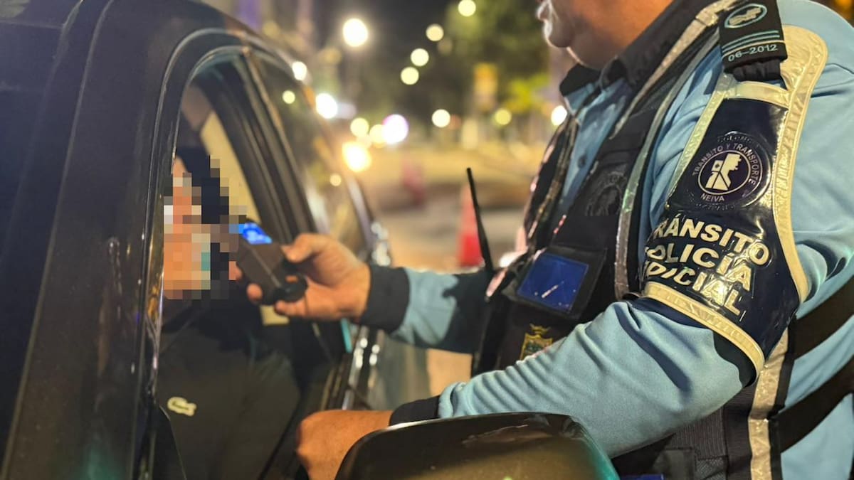 Neiva refuerza controles de alcoholemia durante las fiestas de San Pedro