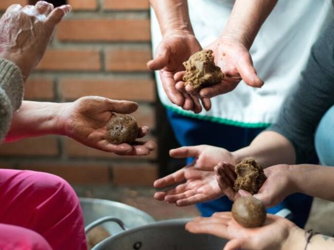 Preparación de comidas en el campo