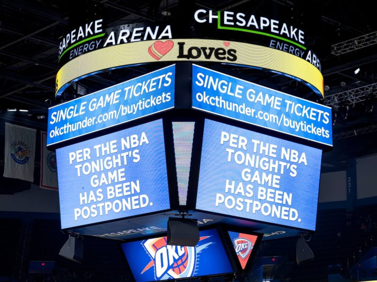 Suspendida temporada de la NBA tras positivo de un jugador por Coronavirus