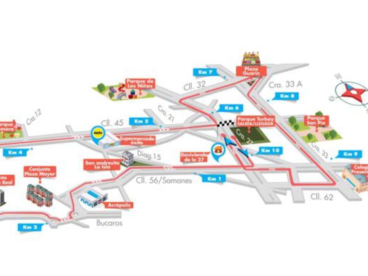 Estos son los cambios viales por el cuarto de maratón, este domingo