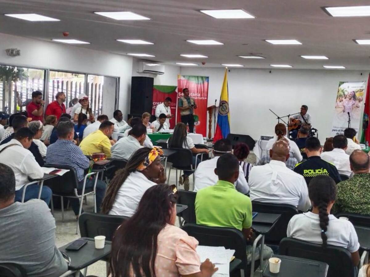 Dos mil personas participaron en primer diálogo regional en Turbaco