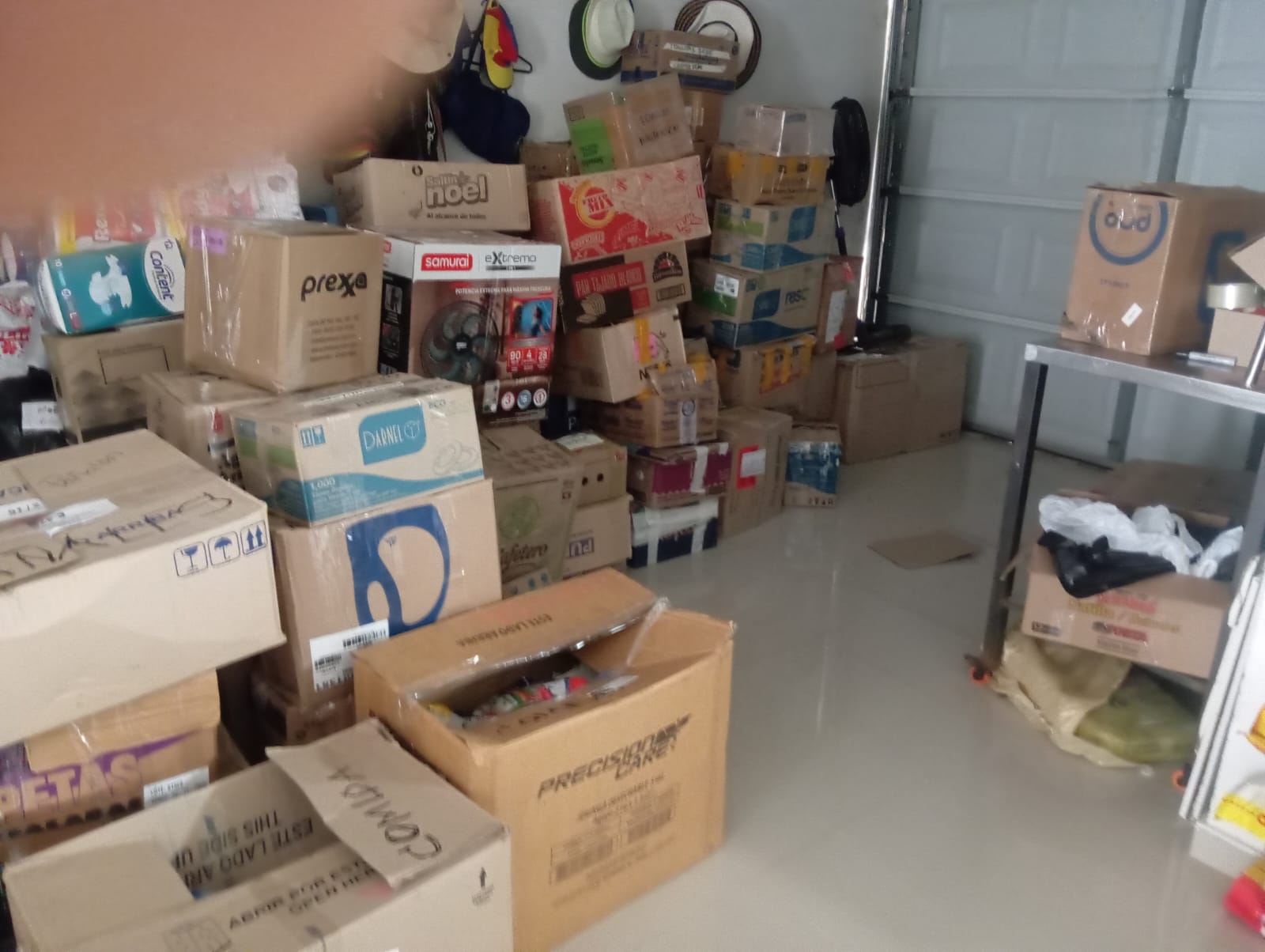 Montería: 6 toneladas de ayudas para familias venezolanas estarían represadas por falta de transporte. Foto: prensa Asovencor.