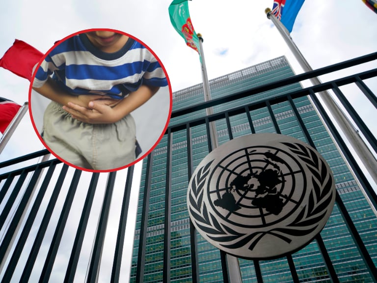 Imagen de referencia | Sede ONU - Niño con hambre: Getty Images