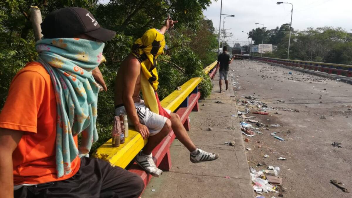 La resistencia atenta a cualquier enfrentamiento que pueda volver a ocurrir con el ejercito venezolano 