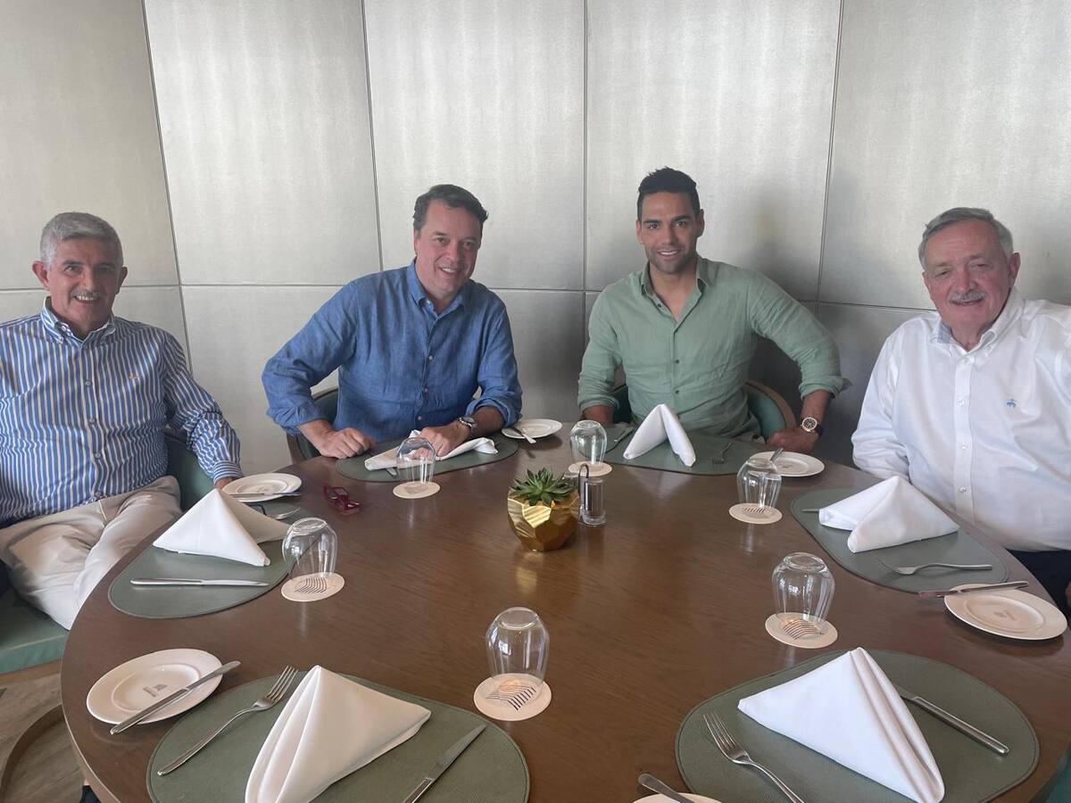 Serpa y la felicidad por el fichaje de Falcao: “Pedí un whiskey porque era mucho voltaje”