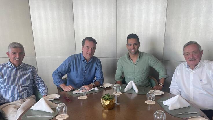 Serpa y la felicidad por el fichaje de Falcao: “Pedí un whiskey porque era mucho voltaje”