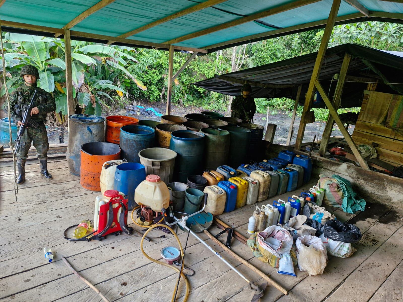 Laboratorio de coca