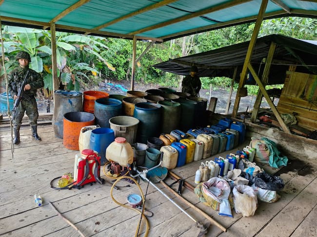 Laboratorio de coca