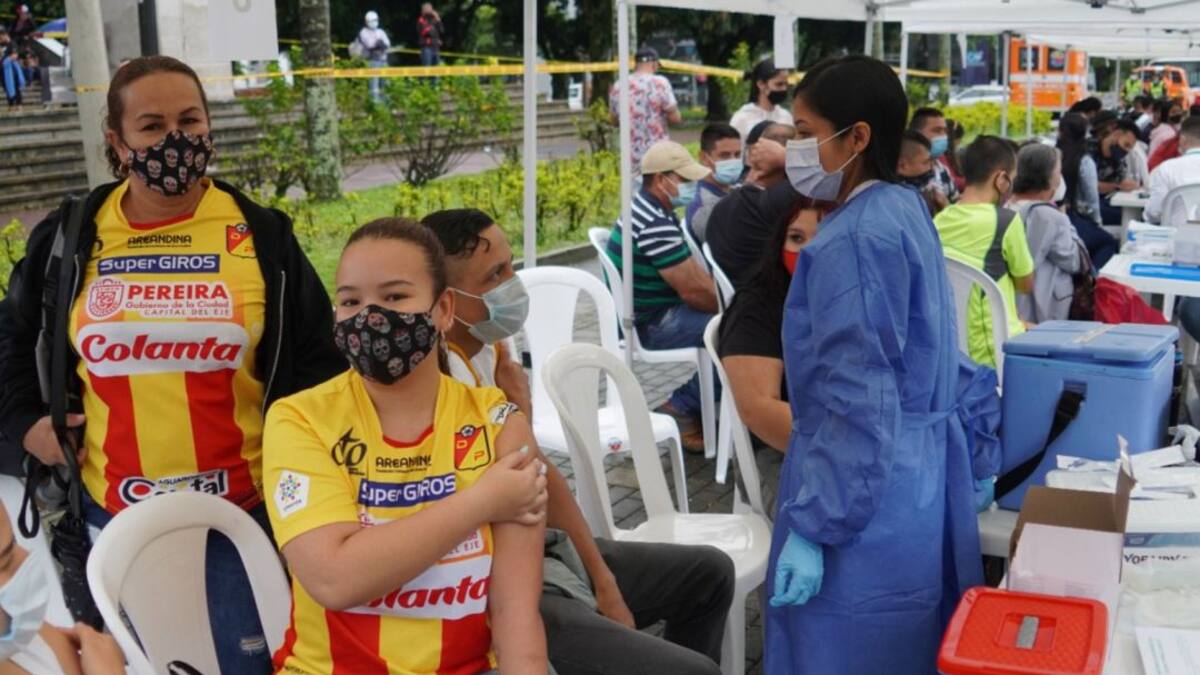Risaralda cumplió su meta de vacunación para este fin de semana