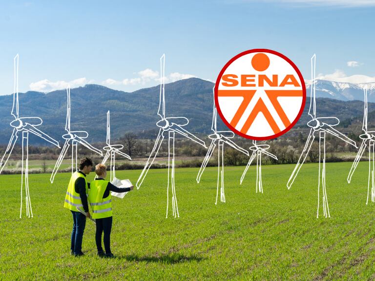 Personas trabajando en el campo // Getty Images  // logo sena