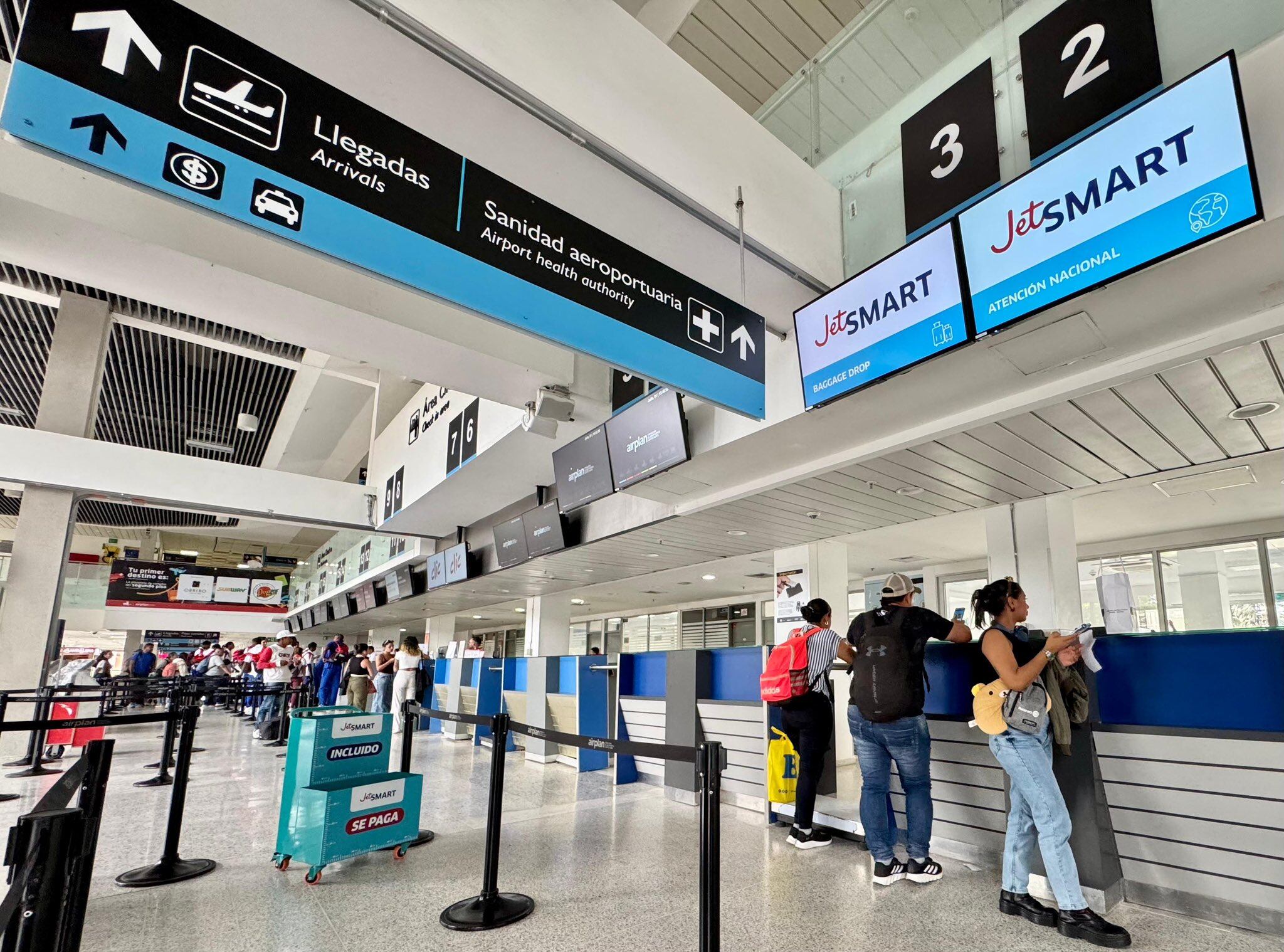 Aeropuerto Los Garzones, en Montería (Córdoba).