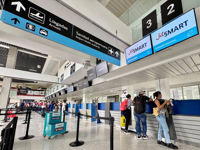 Aeropuerto Los Garzones, en Montería (Córdoba).