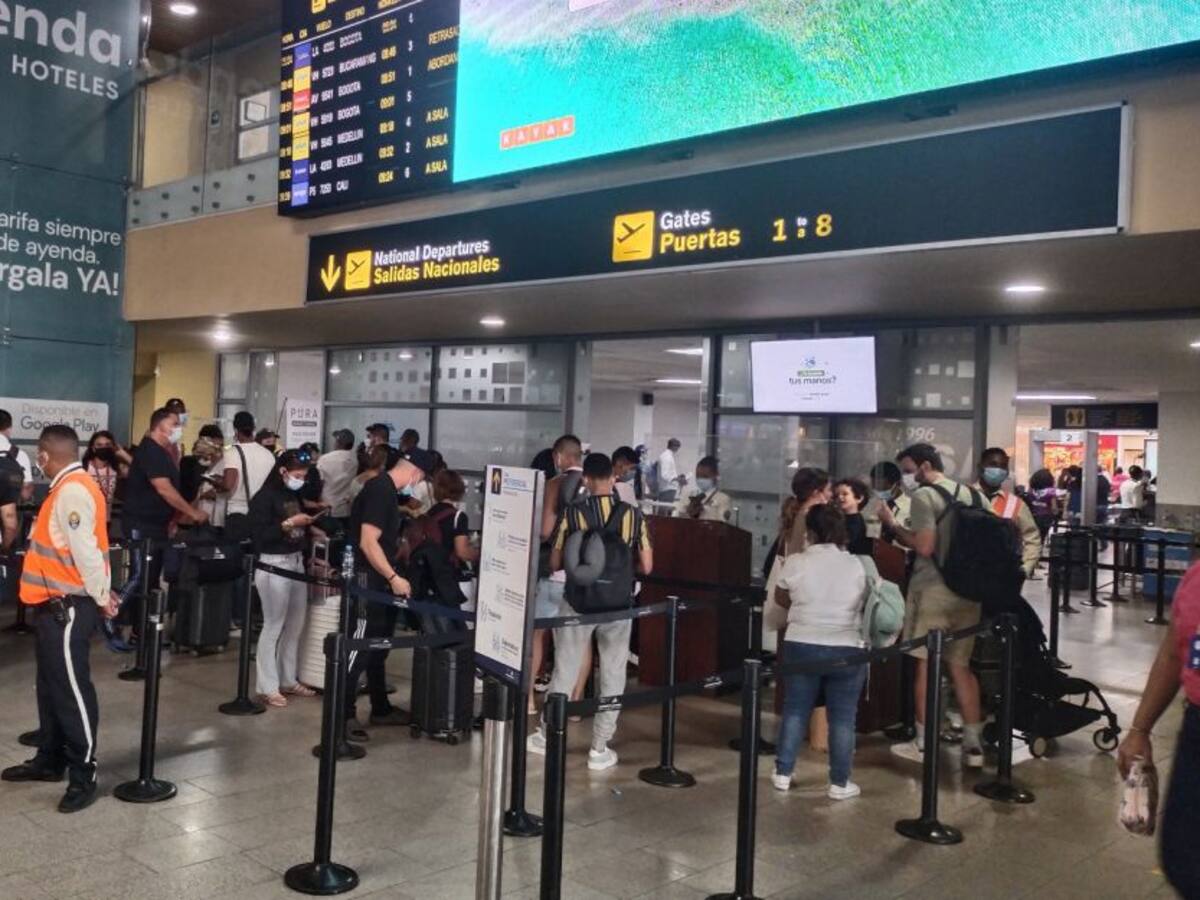 Aeropuerto Rafael Núñez de Cartagena ya supera cifras de 2021