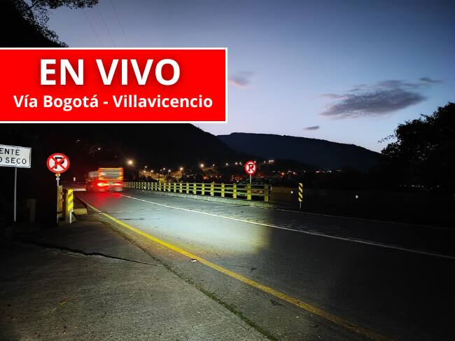 🔴 ¿Cómo está la vía Bogotá-Villavicencio HOY? EN VIVO, últimas noticias y rutas alternas // Caracol Radio