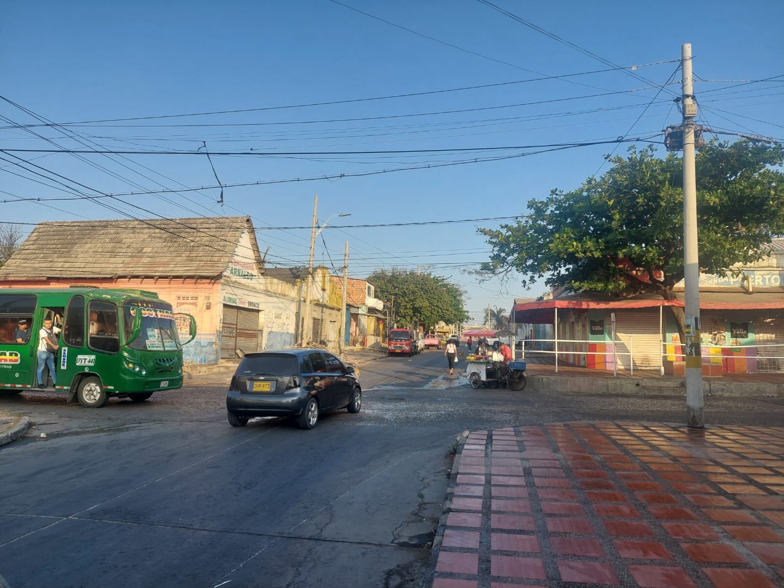 Sector donde ocurrieron los hechos./ Foto: Caracol Radio