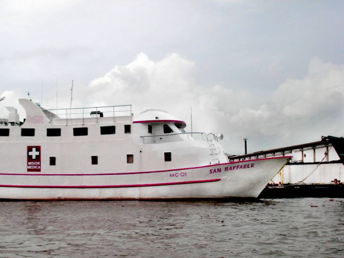 Fue asaltado el Barco Hospital San Raffaele en Buenaventura